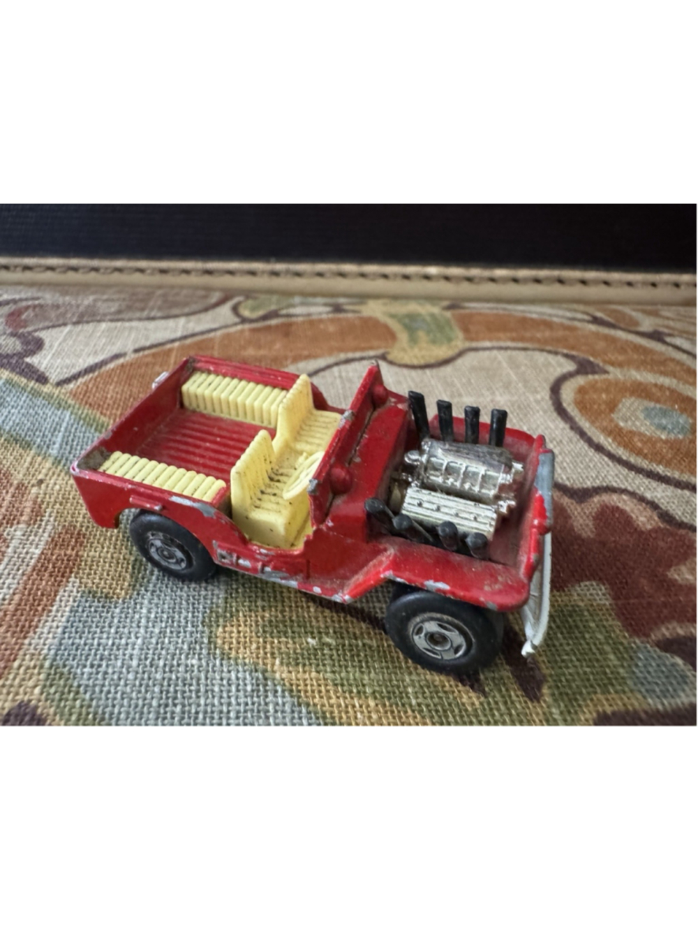 Vintage Die Cast Toy Vehicle Lot 12pc Tootsietoy Barclay Dinky Matchbox Jeep - Picture 14 of 15
